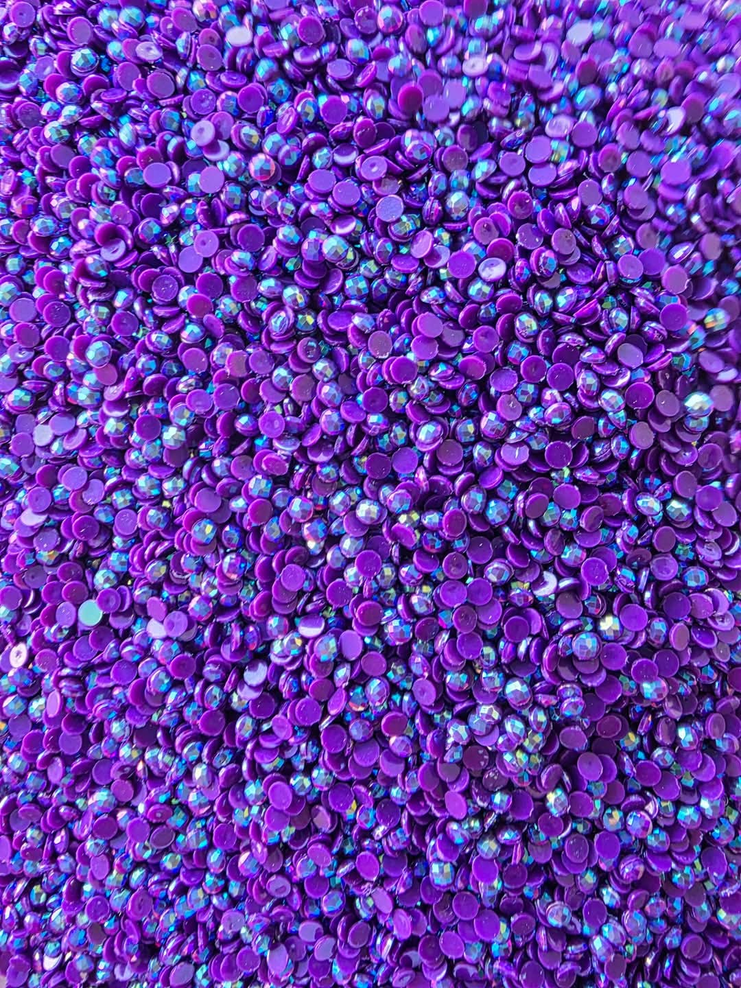 AB IRIDESCENT DIAMOND ART DRILLS / BEADS - ROUND