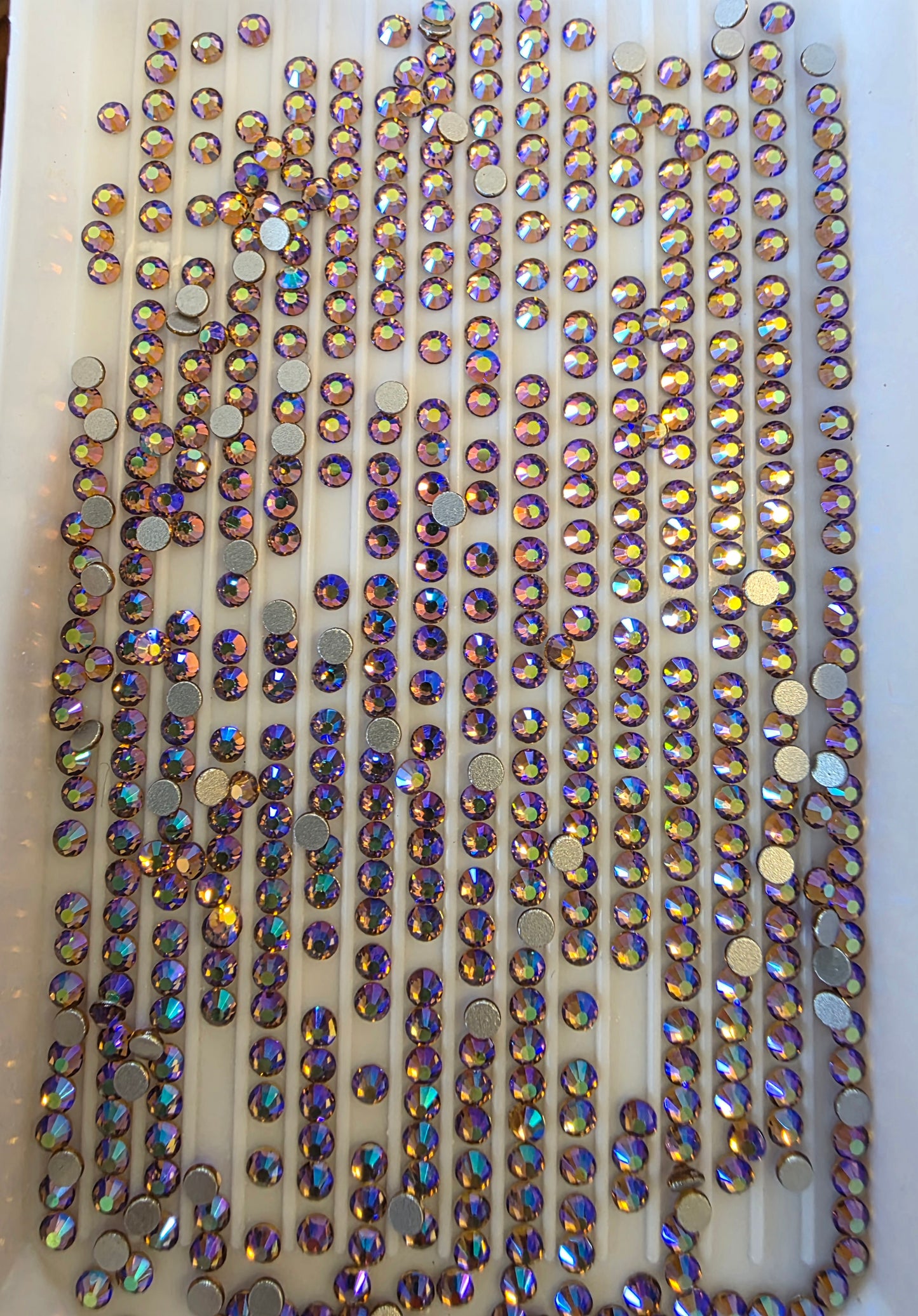AB CRYSTAL RHINESTONE DIAMOND PAINTING DRILLS - ROUND