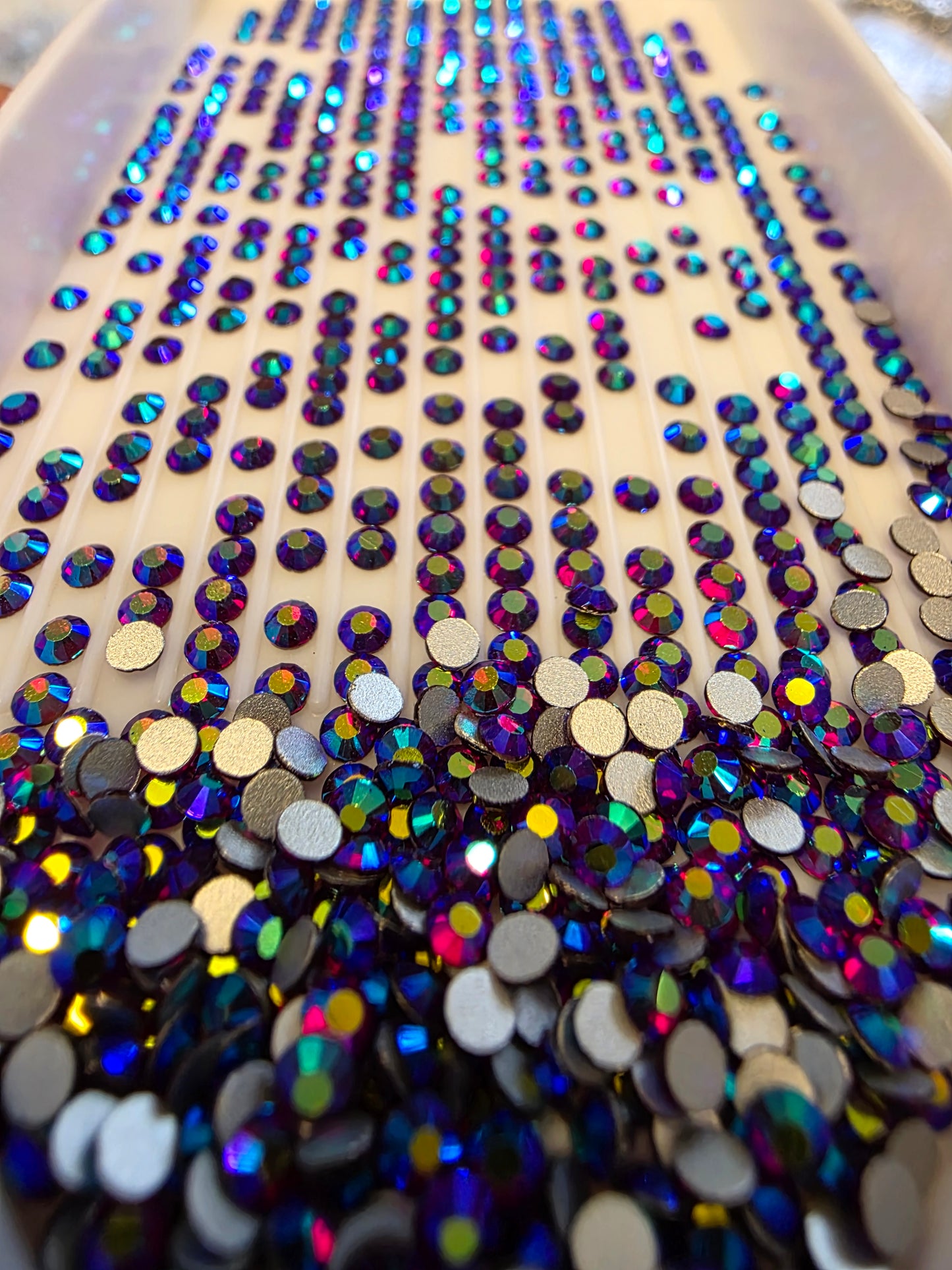 AB CRYSTAL RHINESTONE DIAMOND PAINTING DRILLS - ROUND