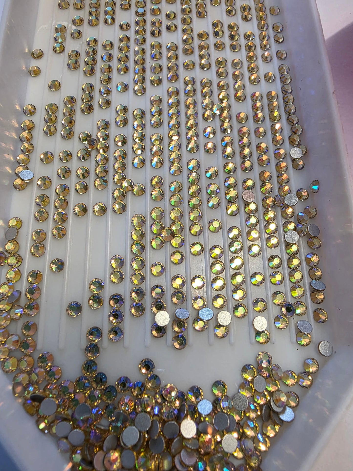 AB CRYSTAL RHINESTONE DIAMOND PAINTING DRILLS - ROUND