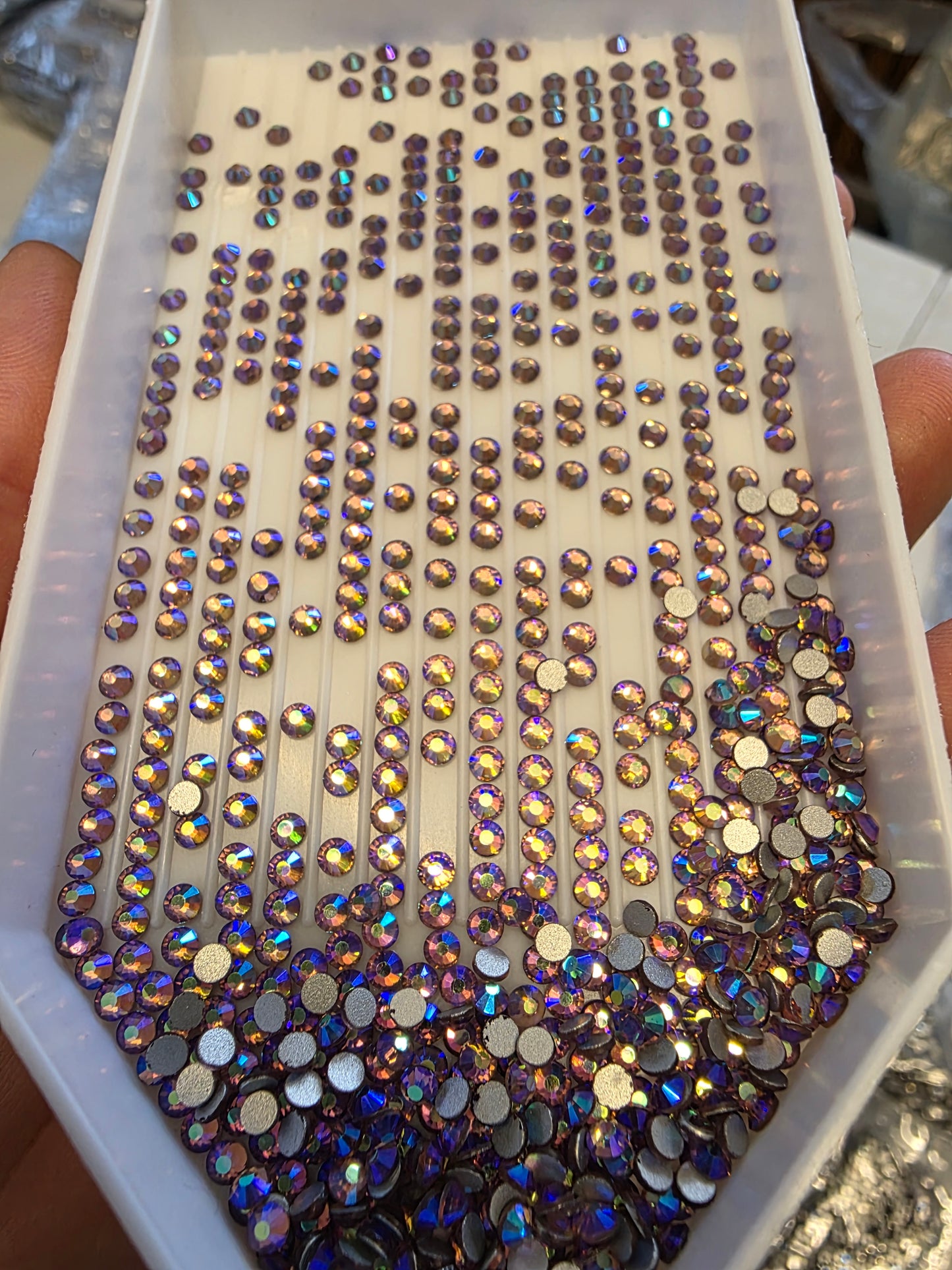 AB CRYSTAL RHINESTONE DIAMOND PAINTING DRILLS - ROUND