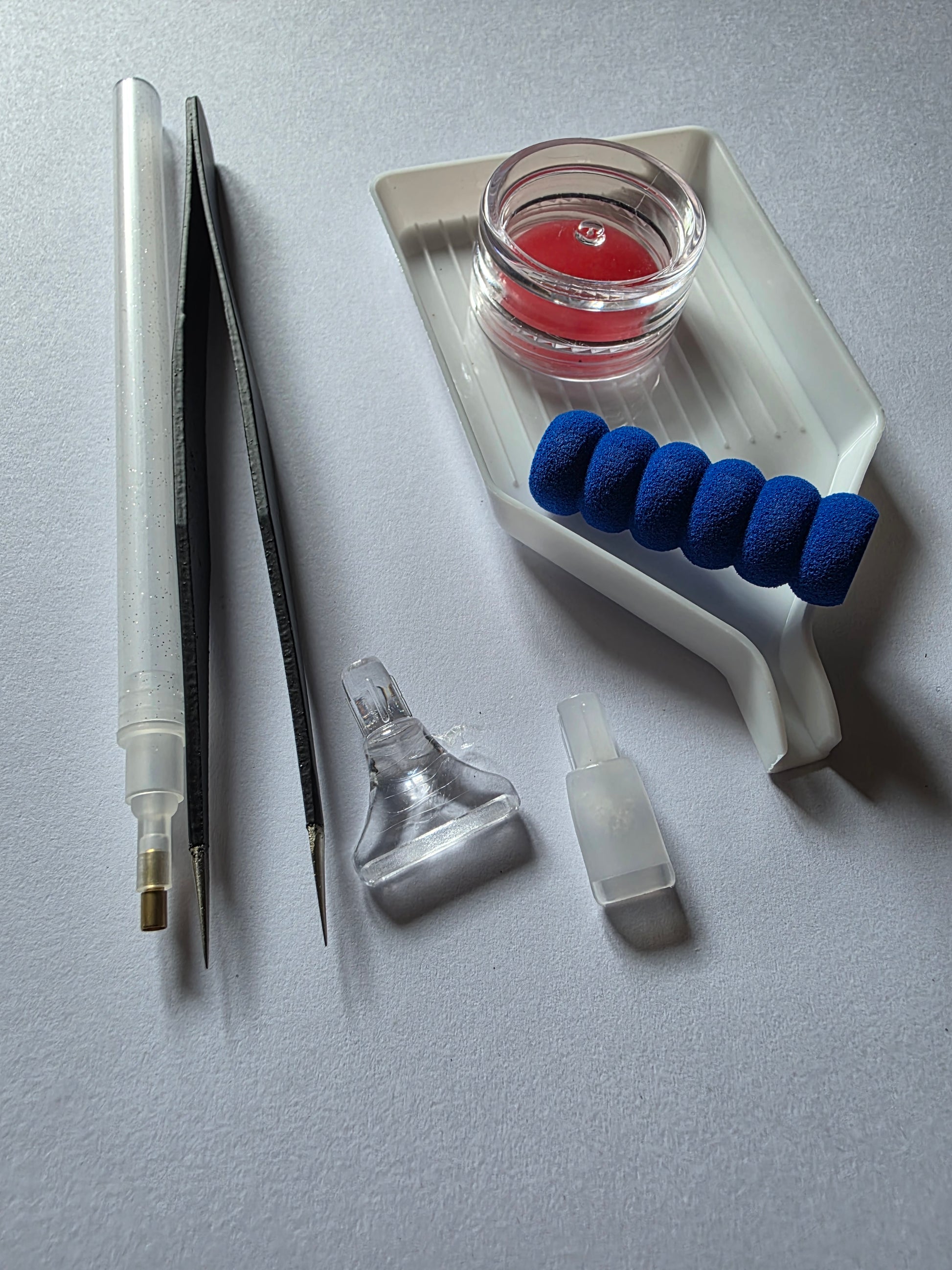 Diamond Art Painting Trays – Large & Small Kits with Tools, Wax, Pen & Tweezers - Silaba Crafts