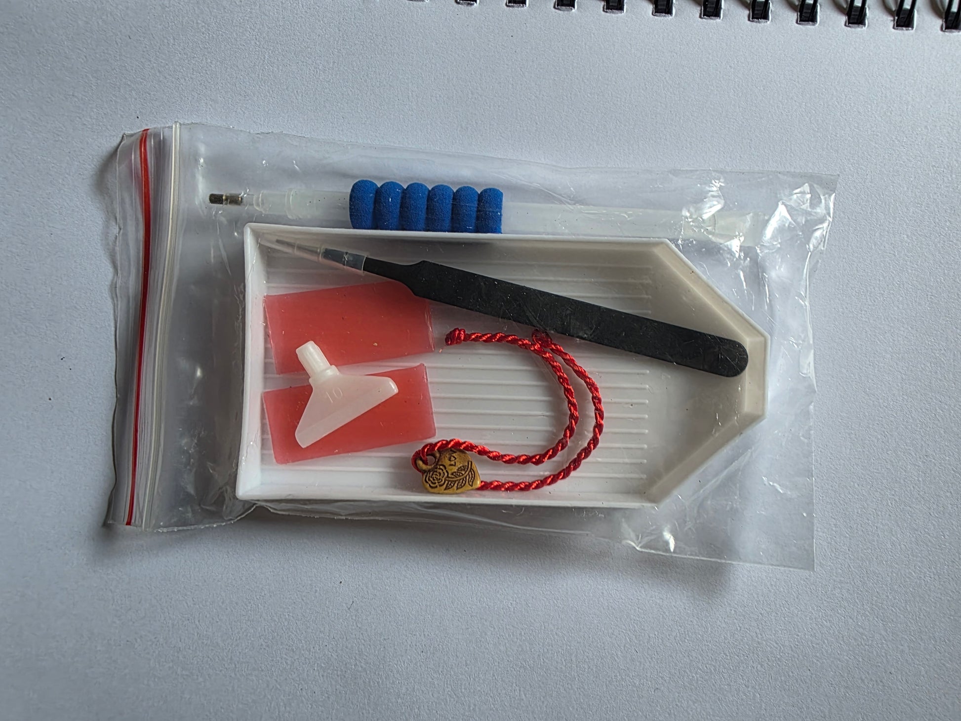 Diamond Art Painting Trays – Large & Small Kits with Tools, Wax, Pen & Tweezers - Silaba Crafts