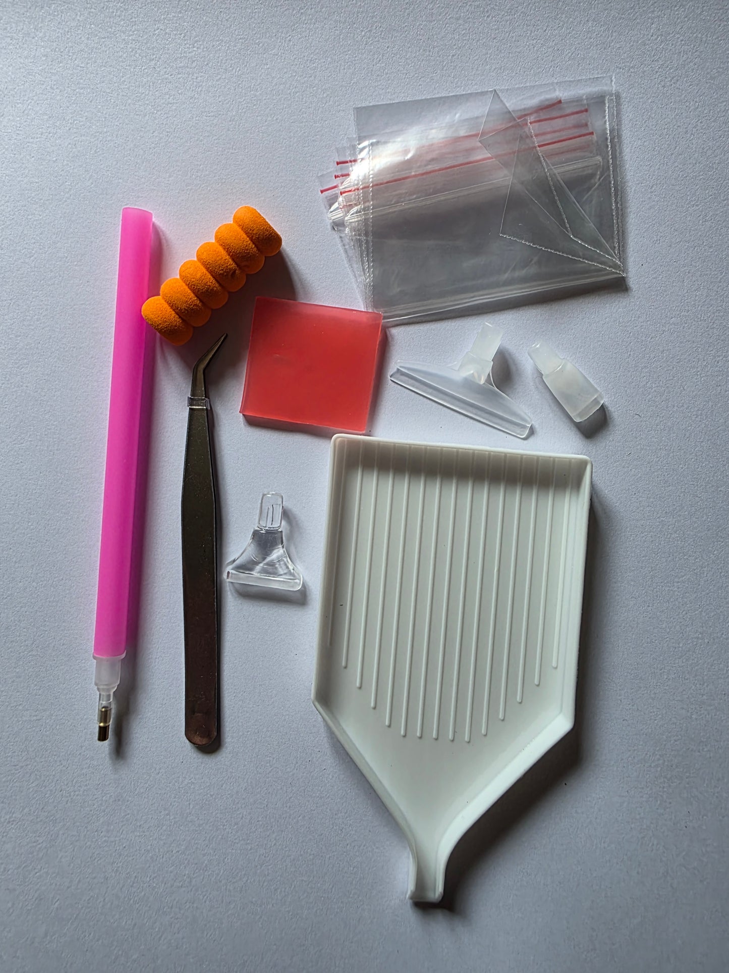 Diamond Art Painting Trays – Large & Small Kits with Tools, Wax, Pen & Tweezers - Silaba Crafts